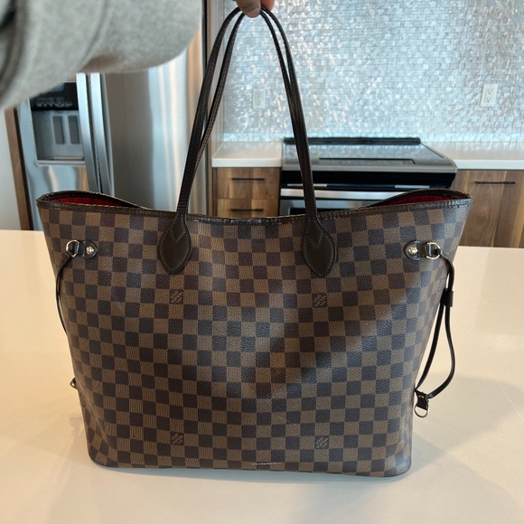 Louis Vuitton Neverfull GM Damier Ebene tote (I'll throw in the red Organizer) - Picture 1 of 17